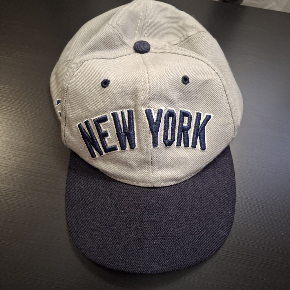 Vtg New York Yankees MLB Drew Pearson Genuine Merchandise Retro Snapback Hat Cap